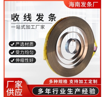 廠家供應(yīng)渦卷發(fā)條彈簧電器收線發(fā)條可來圖打樣發(fā)條彈簧